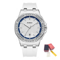 RUIMAS | Montre Femme Quartz | Diamant & Grand Cadran | Élégante