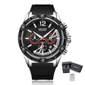MEGIR | Montre Homme Sport Militaire | Chronographe | Silicone