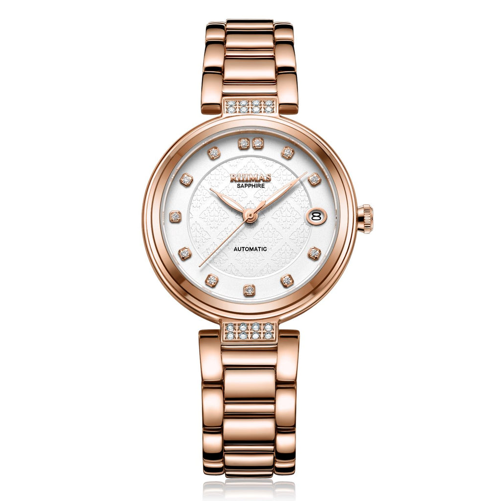RUIMAS | Montre Femme Automatique | Acier Inoxydable | Étanche