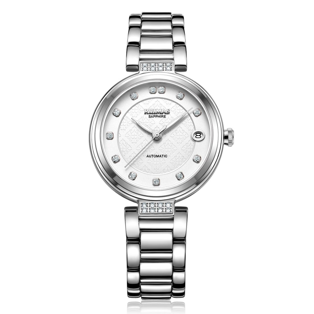 RUIMAS | Montre Femme Automatique | Acier Inoxydable | Étanche