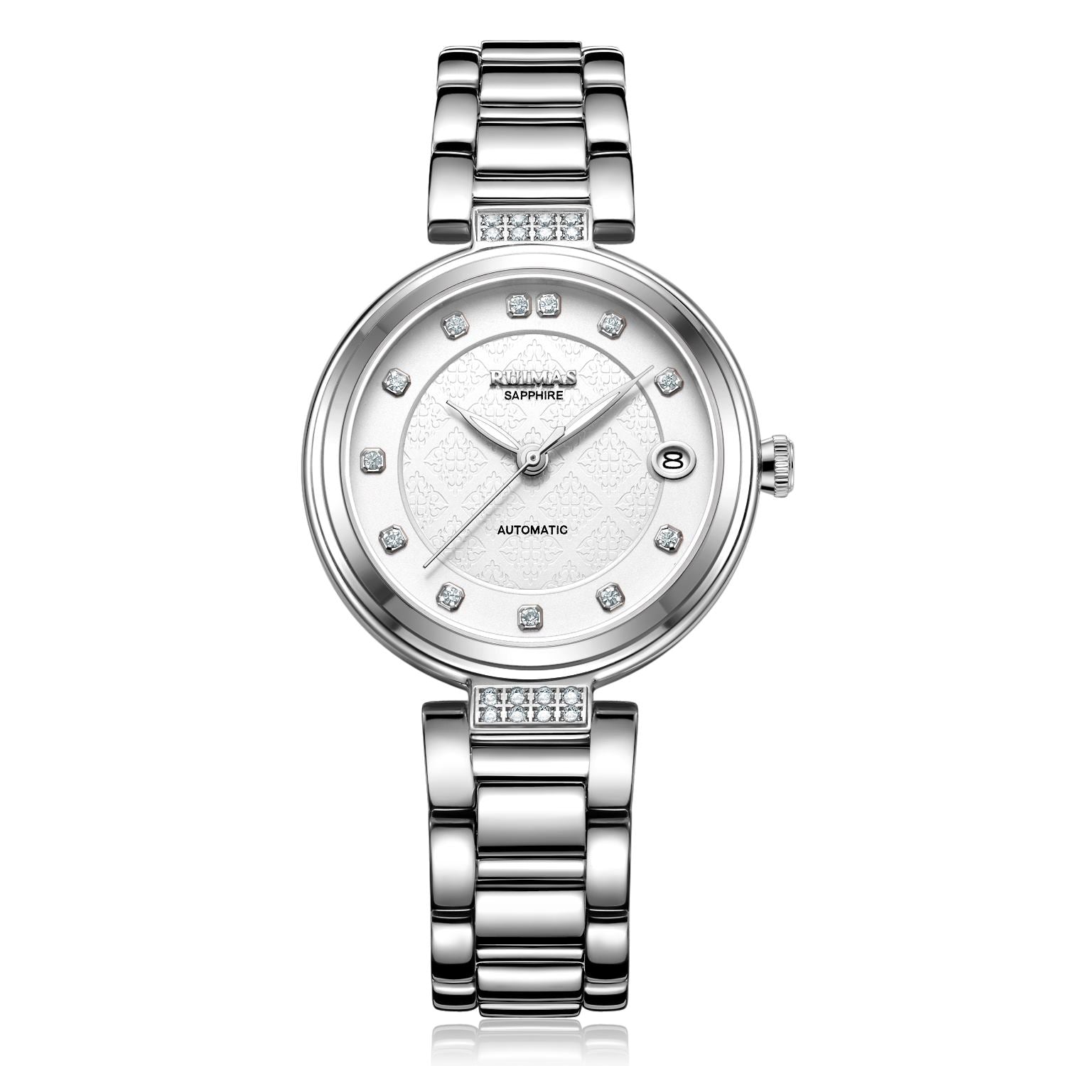 RUIMAS | Montre Femme Automatique | Acier Inoxydable | Étanche