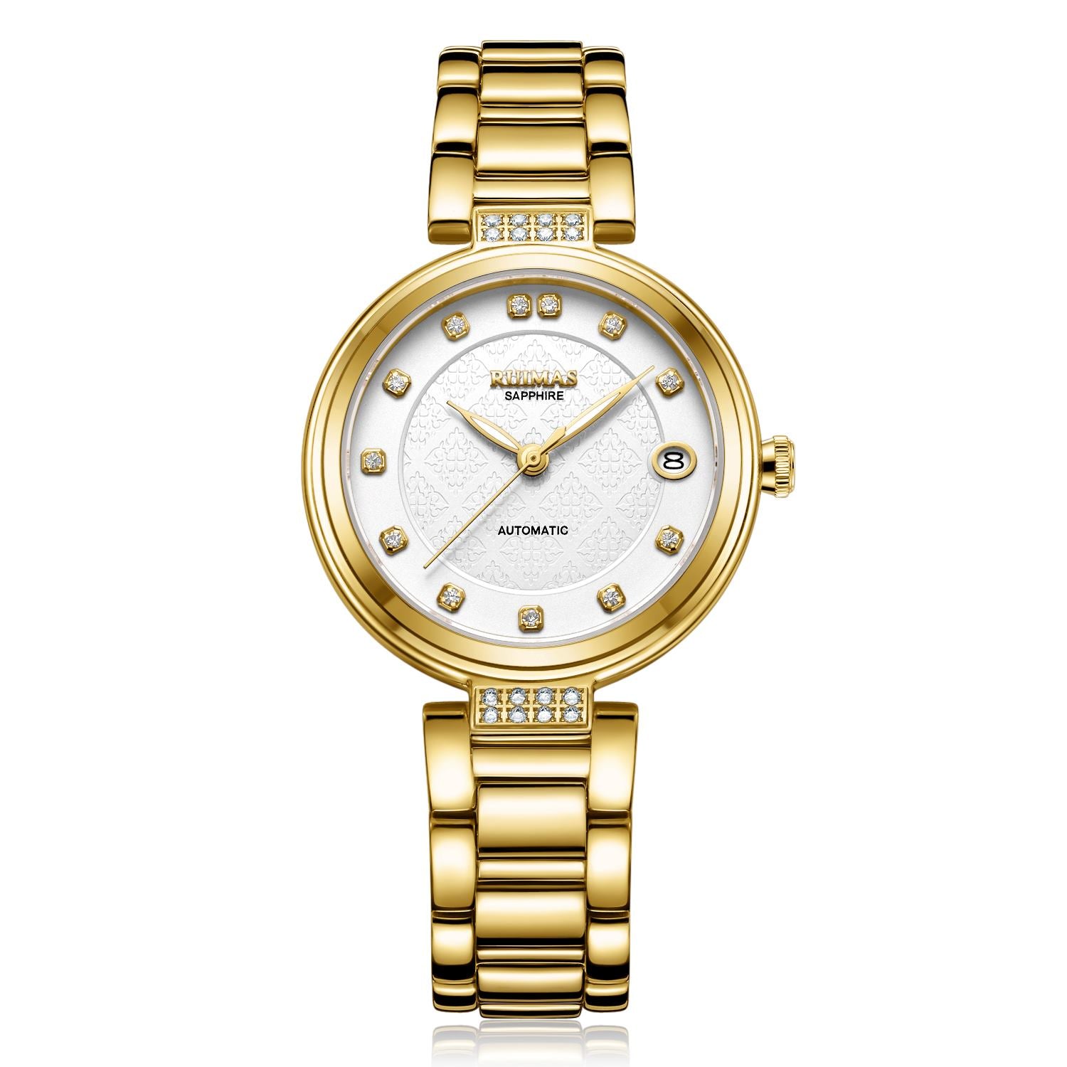 RUIMAS | Montre Femme Automatique | Acier Inoxydable | Étanche