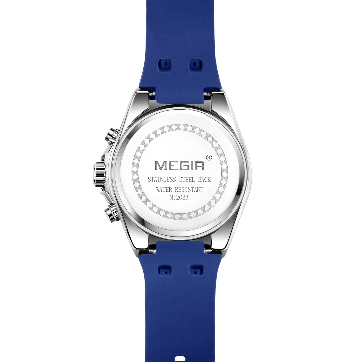MEGIR | Montre Homme Sport Militaire | Chronographe | Silicone