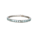 Bracelet Femme | Aigue-Marine & Argent Sterling 925 | Modèle 3