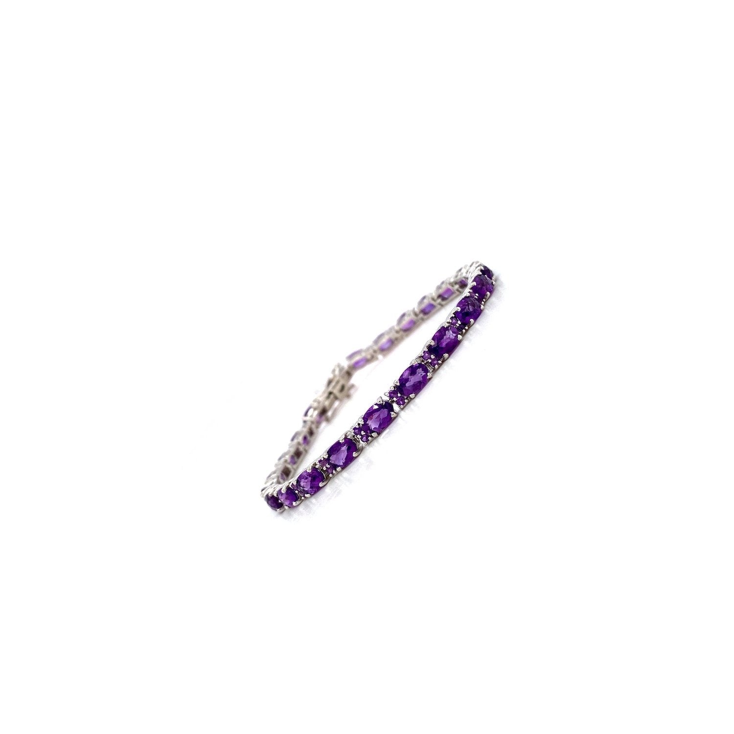 Bracelet Femme | Amethyste & Argent Sterling 925
