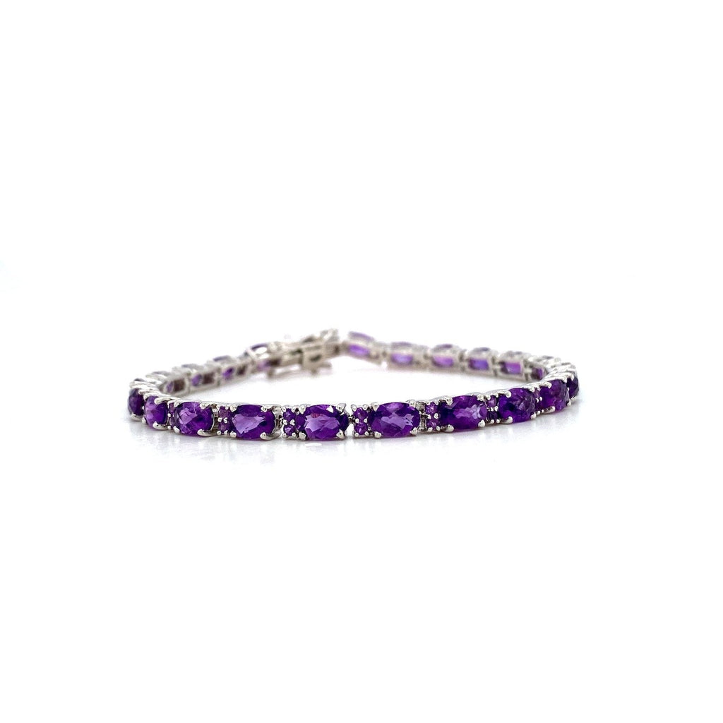 Bracelet Femme | Amethyste & Argent Sterling 925